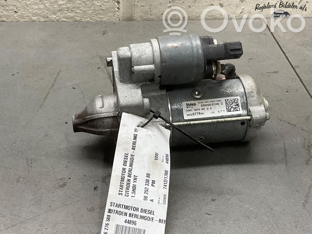 Motor de arranque   1627658880,1627658880,1627658880,1627658880,9825233080