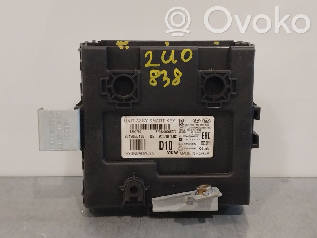 KIA Niro Module de contrôle sans clé Go 