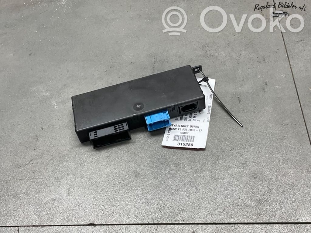 BMW X3 F25 Other control units/modules 