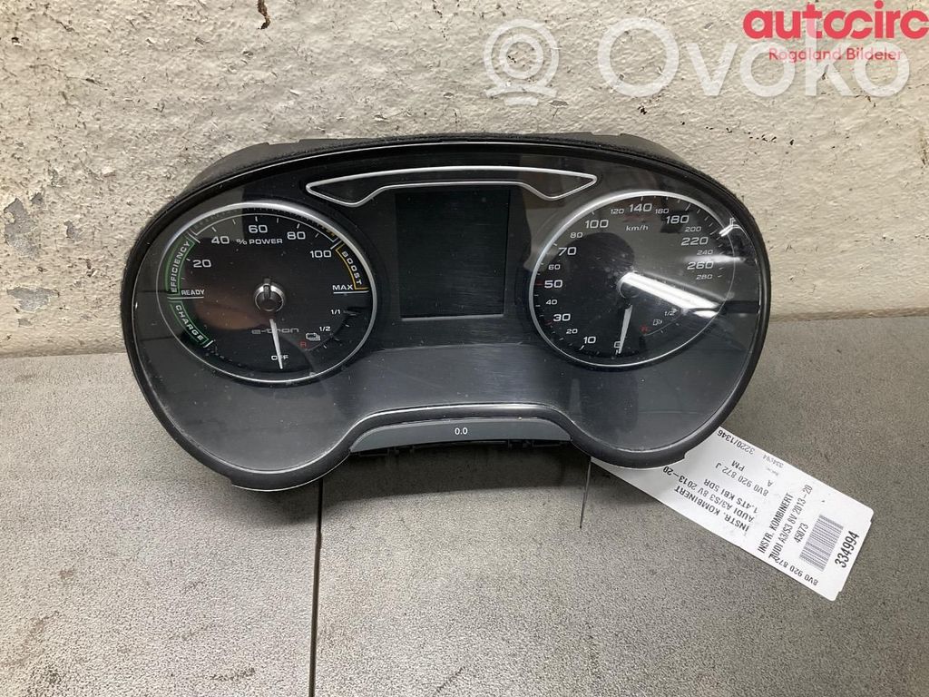 Audi A3 S3 8V Nopeusmittari (mittaristo) 