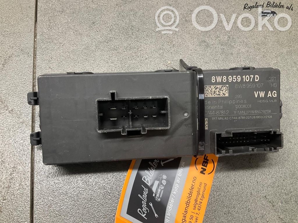 Audi e-tron Unitate/modul comandă hayon/portbagaj 