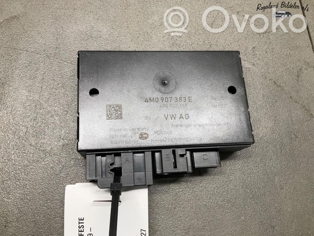 Audi e-tron Unidad de control/módulo de la barra de remolque 