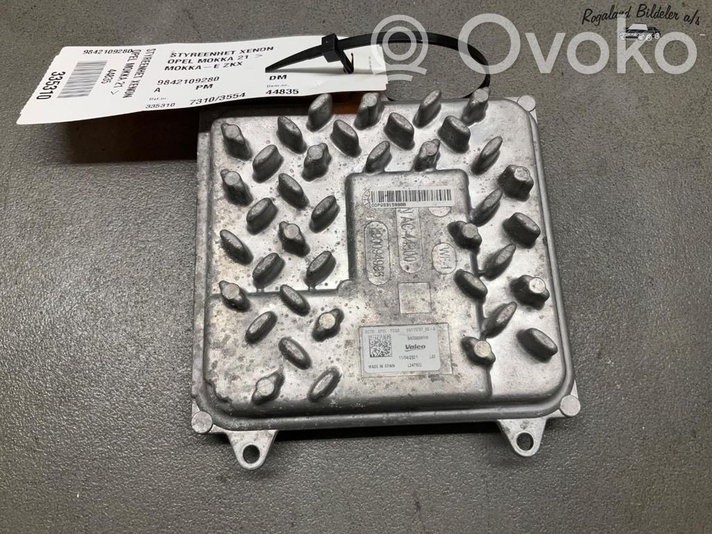 Opel Mokka B Sterownik / moduł świateł Xenon 