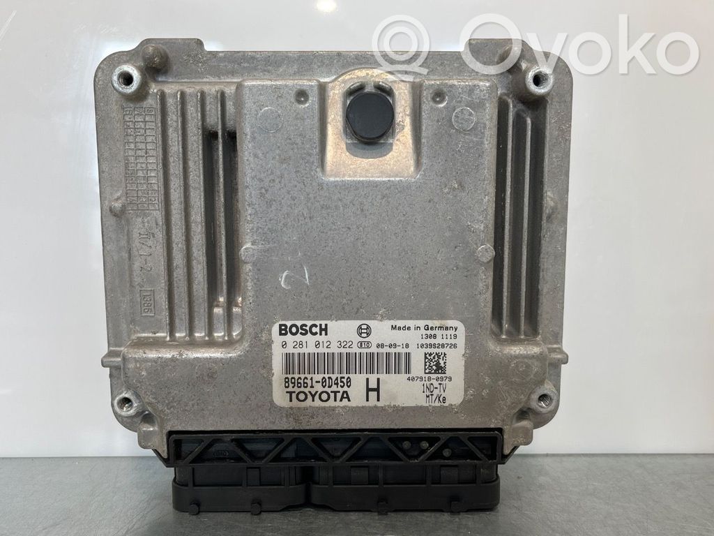 Toyota Yaris Engine control unit/module ECU 