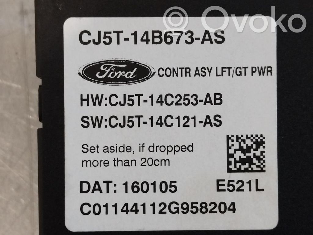 Ford Kuga II Tailgate/trunk control unit/module 