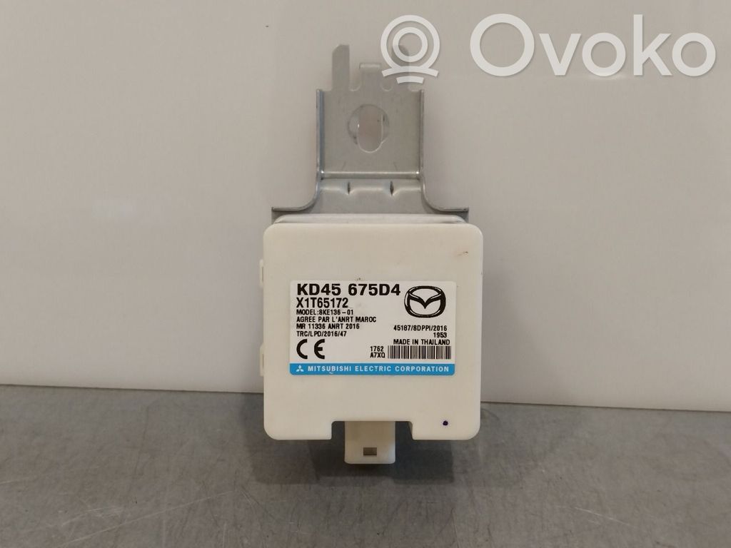 Mazda CX-5 II Keyless (KESSY) go control unit/module 