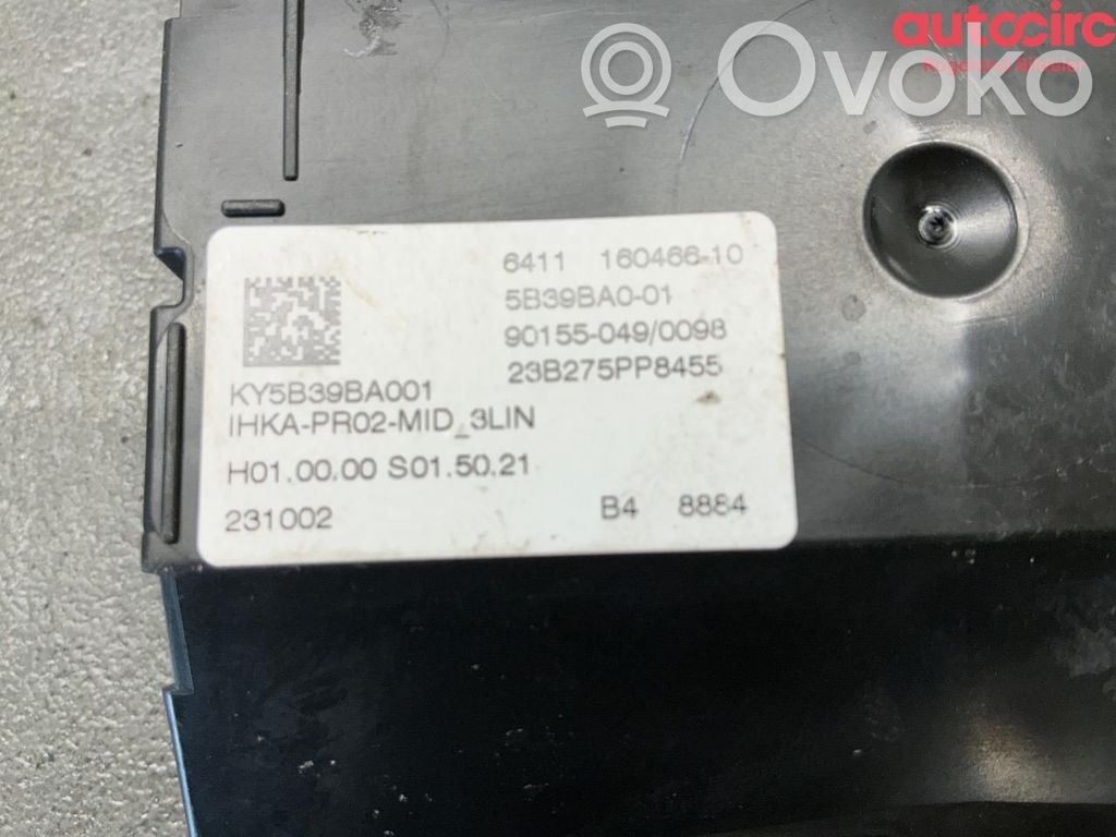 Unitate control aer condiționat/încălzire   64115A98CB2,64115A98CB2,64115A98CB2