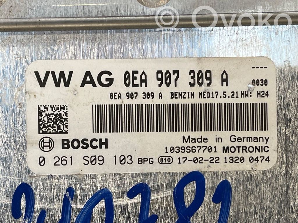 Sonstige Steuergeräte / Module   0EA906016E,0EA907309A,0EA907309A,0261S09103,0EA906016E,0EA907309A