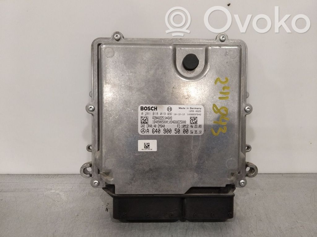 Mercedes-Benz A W169 Engine control unit/module ECU 