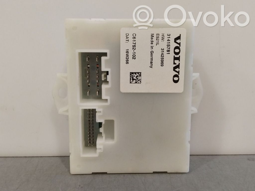 Tailgate/trunk control unit/module   31415781,31415781,31415781,31415781