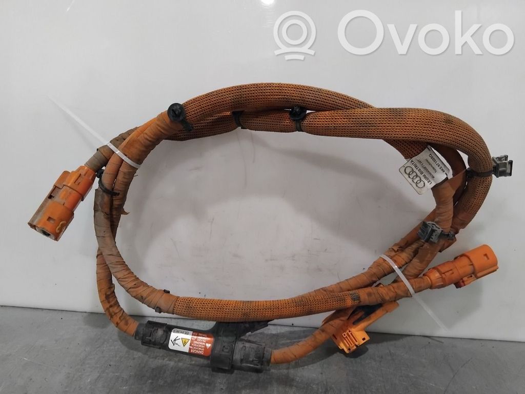 Audi e-tron High voltage cable 