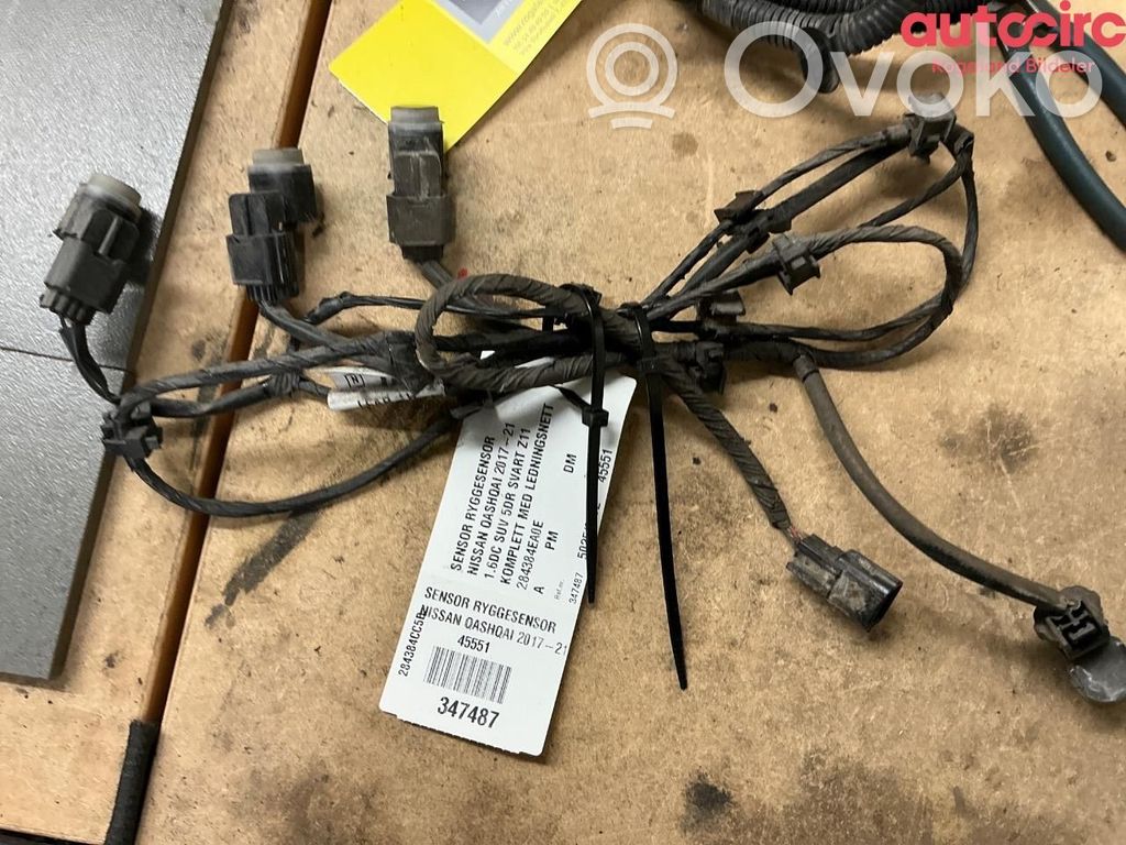 Nissan Qashqai Przycisk / Włącznik czujnika parkowania PDC 