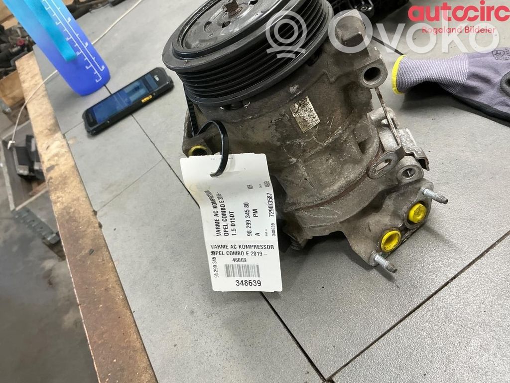 Air conditioning (A/C) compressor (pump)   9829934580,9829934580,9829934580,9829934580