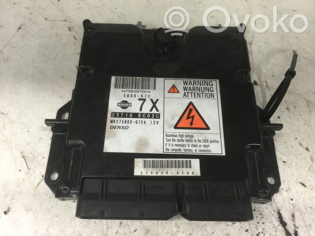 Nissan Navara D40 Engine control unit/module ECU 