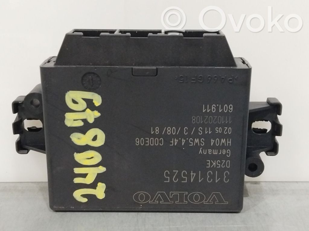 Volvo XC60 Unitate/modul de comandă parcare PDC