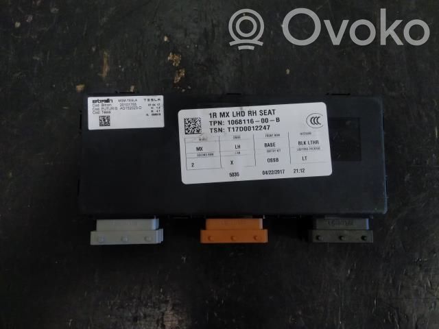 Tesla Model X Other control units/modules 