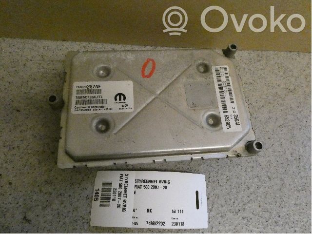 Fiat 500 Other control units/modules 