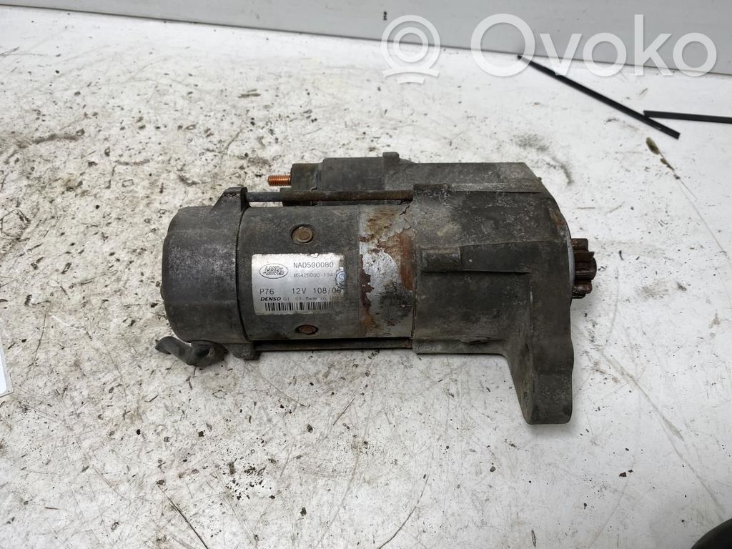 Land Rover Range Rover Sport L320 Motor de arranque 