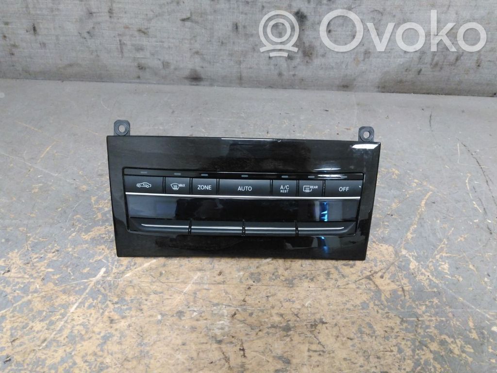 Mercedes-Benz E W212 Console centrale, commande chauffage/clim 