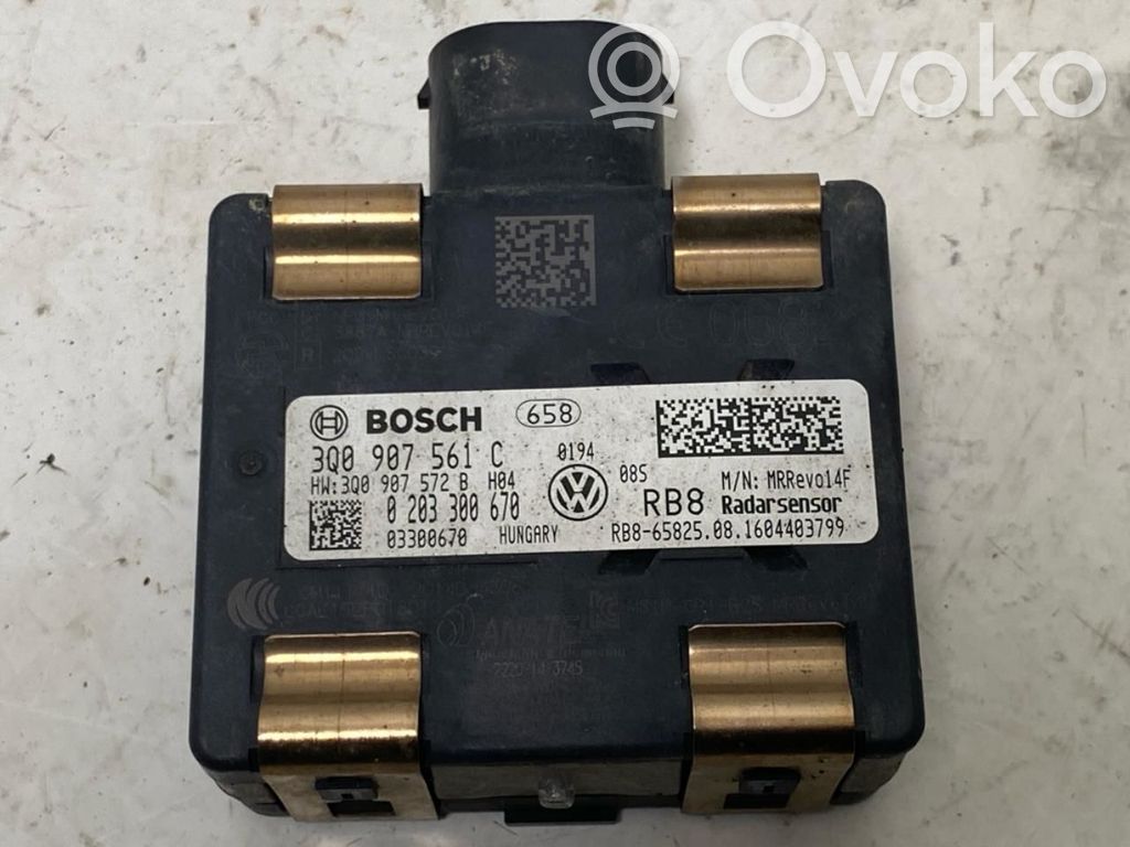Volkswagen PASSAT B8 Radar / Czujnik Distronic 