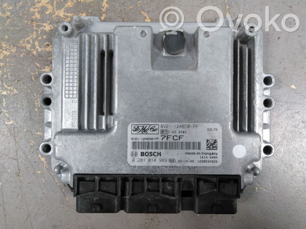 Engine control unit/module ECU   1558960,8U7112A650HA,8U7112A650HA,1558960,8U7112A650HA