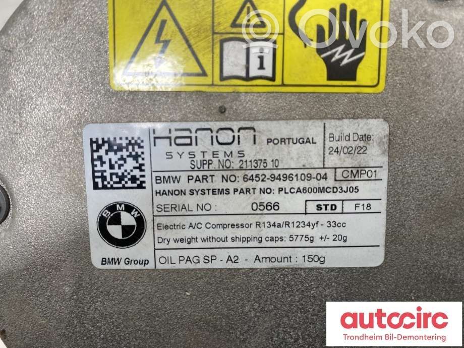 BMW X2 F39 Compresseur de climatisation 