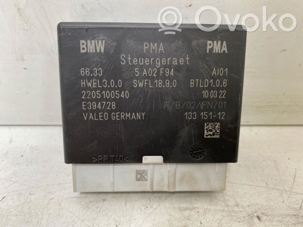 BMW X2 F39 Centralina/modulo sensori di parcheggio PDC