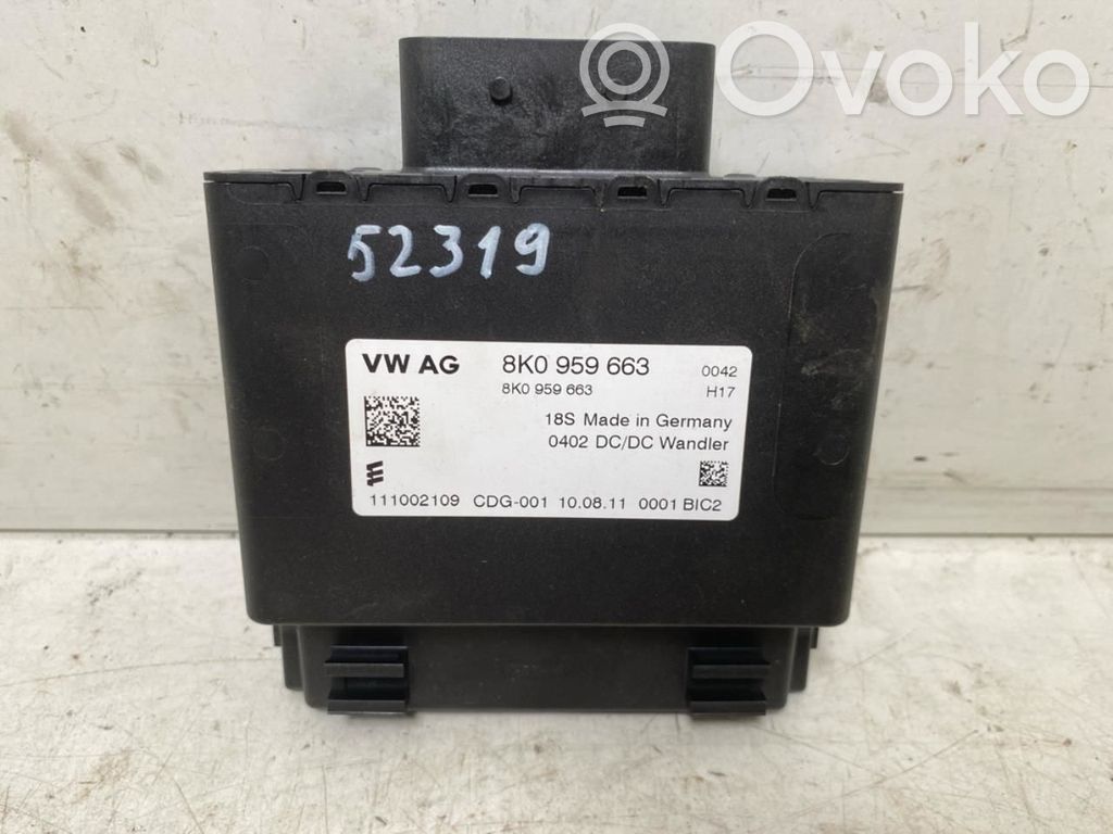 Sonstige Steuergeräte / Module   8K0959663,8K0959663D,8K0959663,8K0959663D