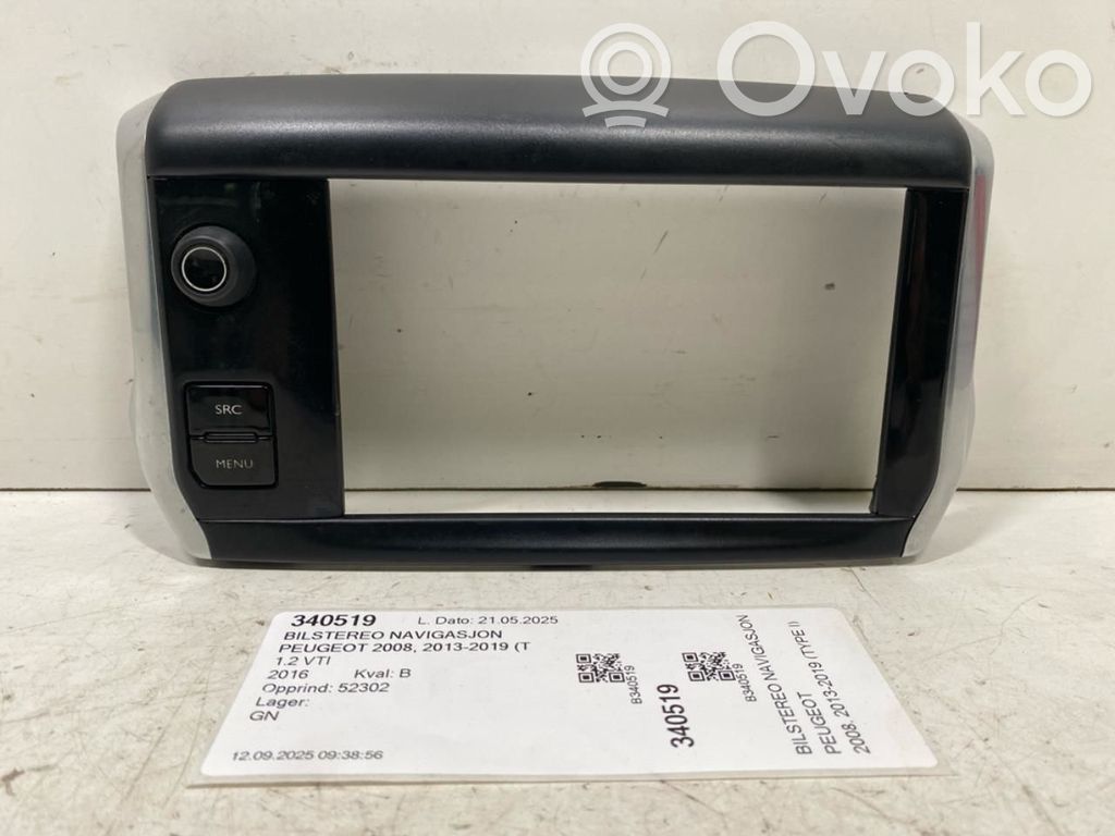 Peugeot 2008 I Unitate principală radio/CD/DVD/GPS 