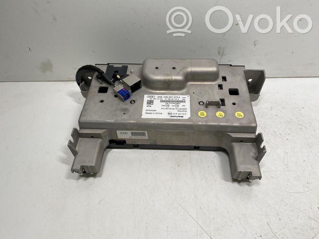 Audi Q7 4M Monitor / wyświetlacz / ekran 