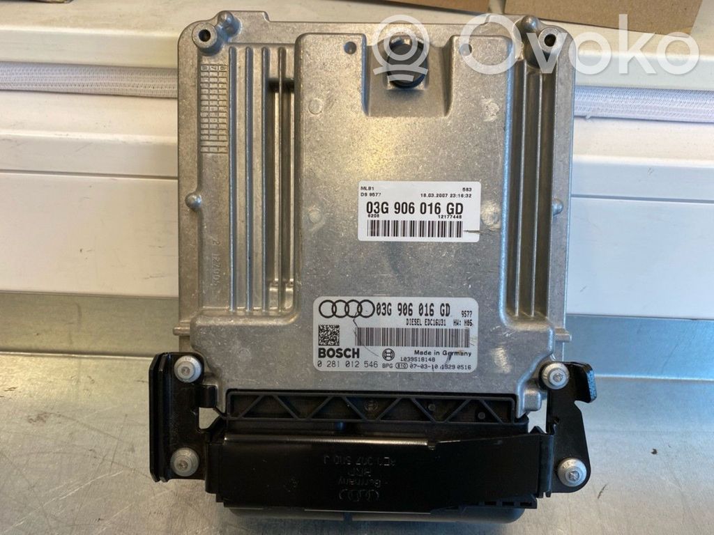 Audi A4 S4 B7 8E 8H Engine control unit/module ECU 