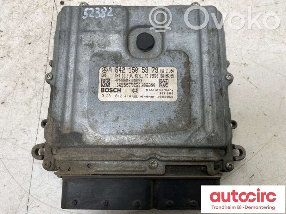 Mercedes-Benz ML W164 Komputer / Sterownik ECU silnika 