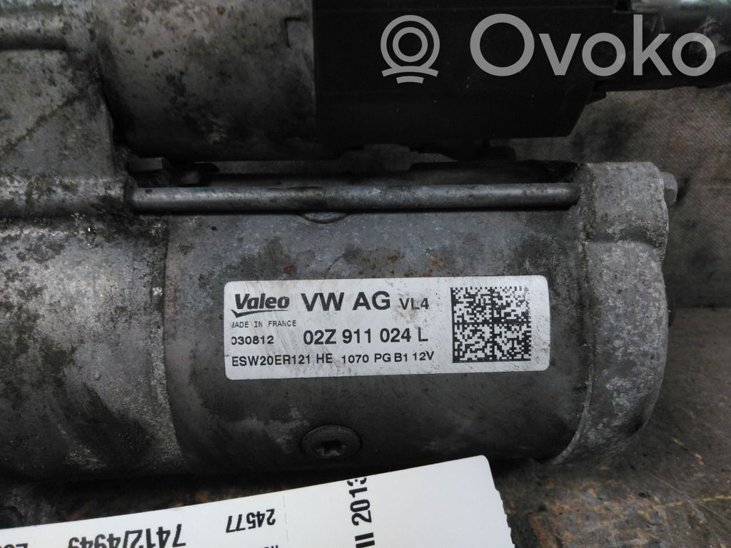 Volkswagen Golf VII Rozrusznik 