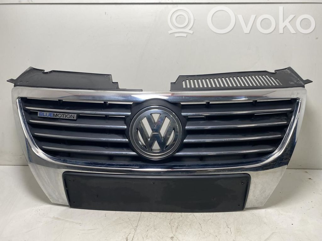 Volkswagen PASSAT B6 Atrapa chłodnicy / Grill 