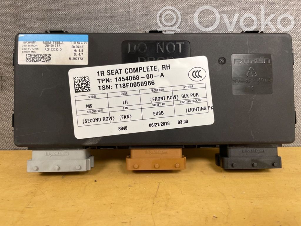 Tesla Model S Other control units/modules 
