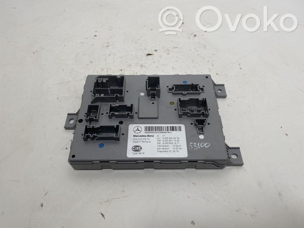 Mercedes-Benz C W205 Unidad de control SAM 