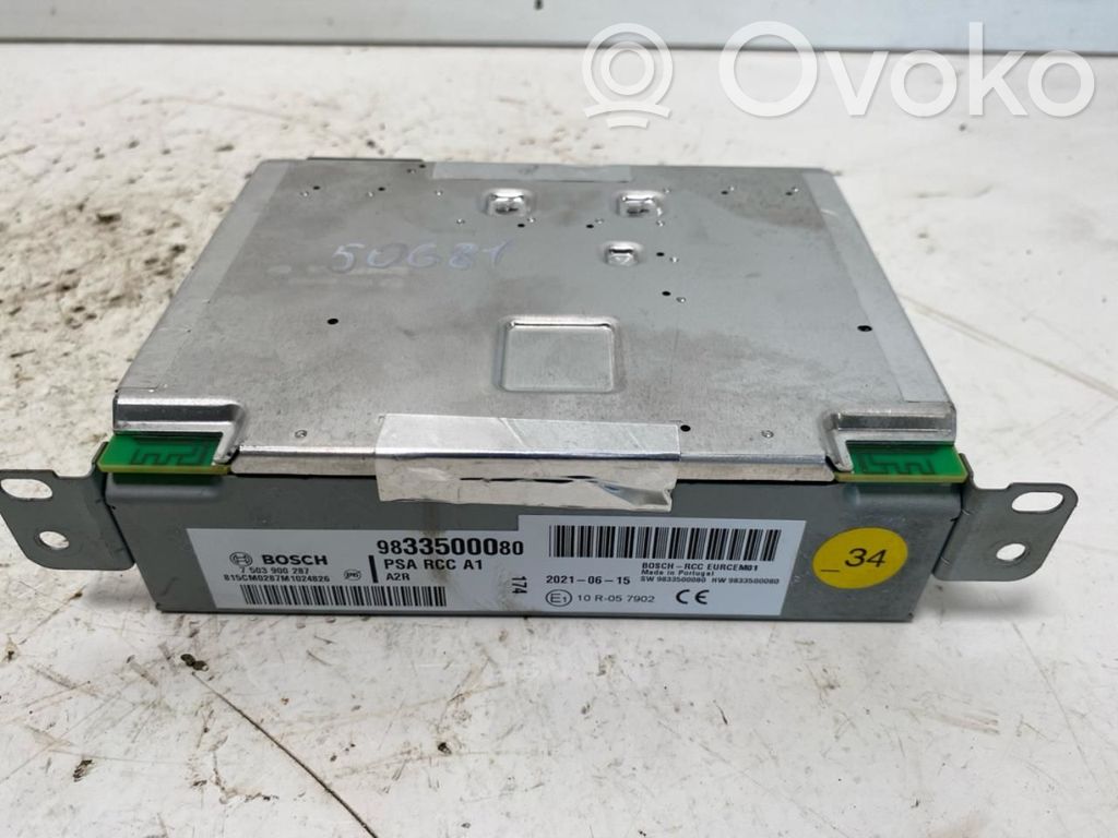 Opel Vivaro Unitate principală radio/CD/DVD/GPS 