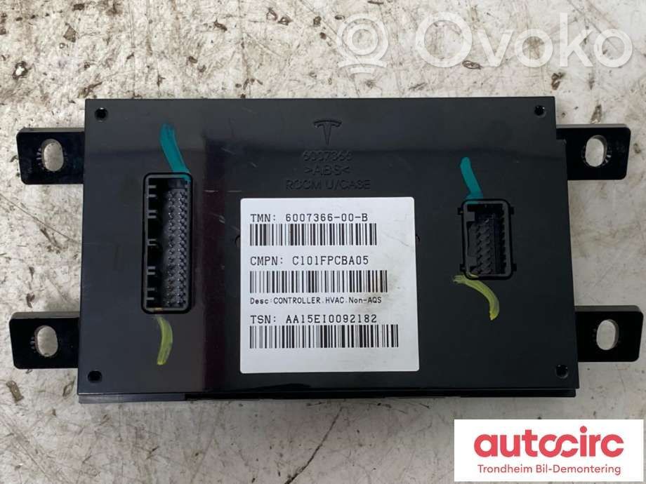 Tesla Model S Air conditioning/heating control unit 