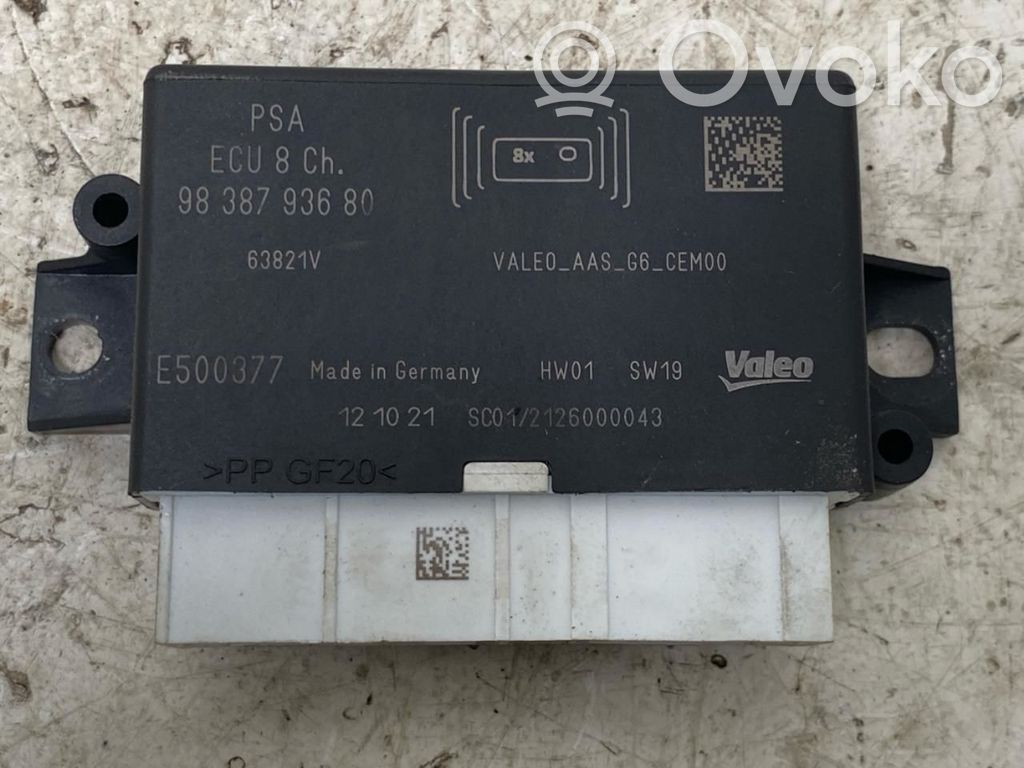 Parking PDC control unit/module   9838793680,E500377,9838793680,E500377