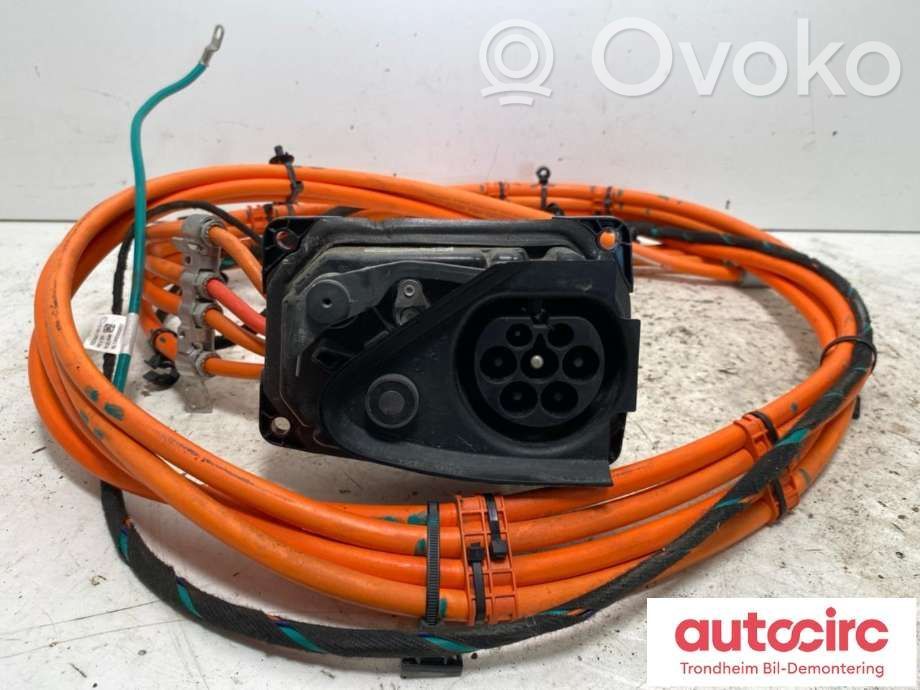 Tesla Model S Electric car charging cable 
