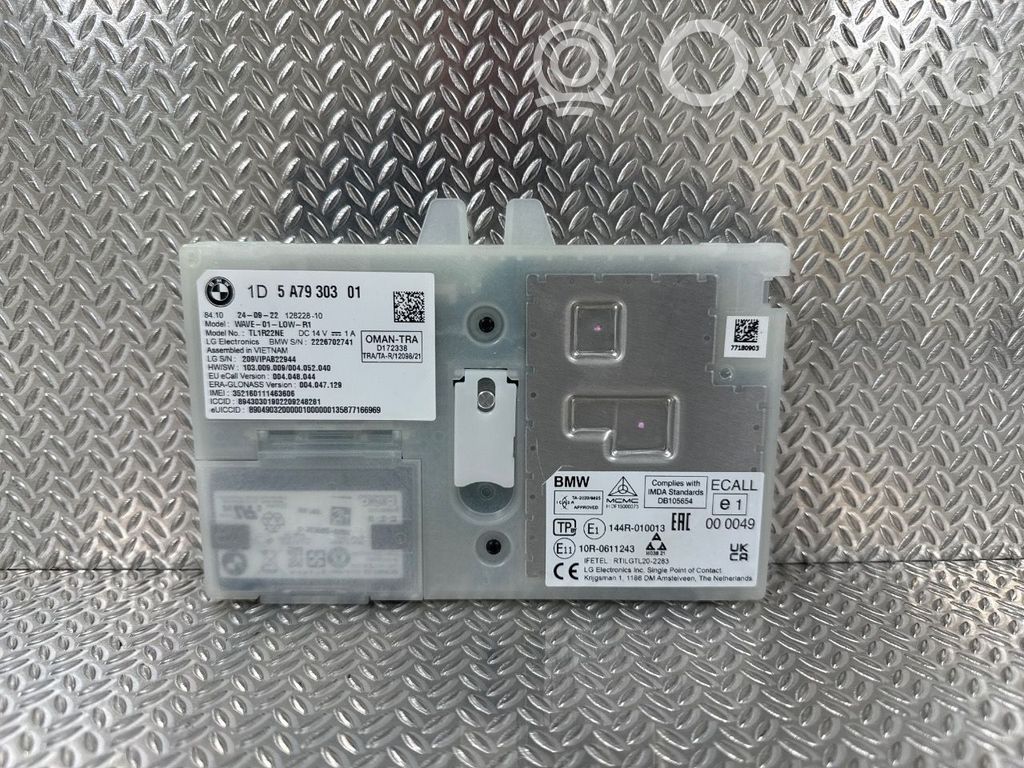 BMW i4 Inne komputery / moduły / sterowniki 