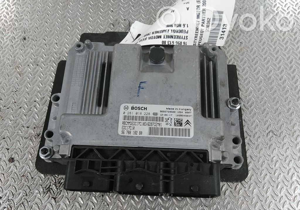 Peugeot Partner Engine control unit/module ECU 