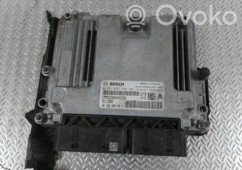 Peugeot Partner III Engine control unit/module ECU 