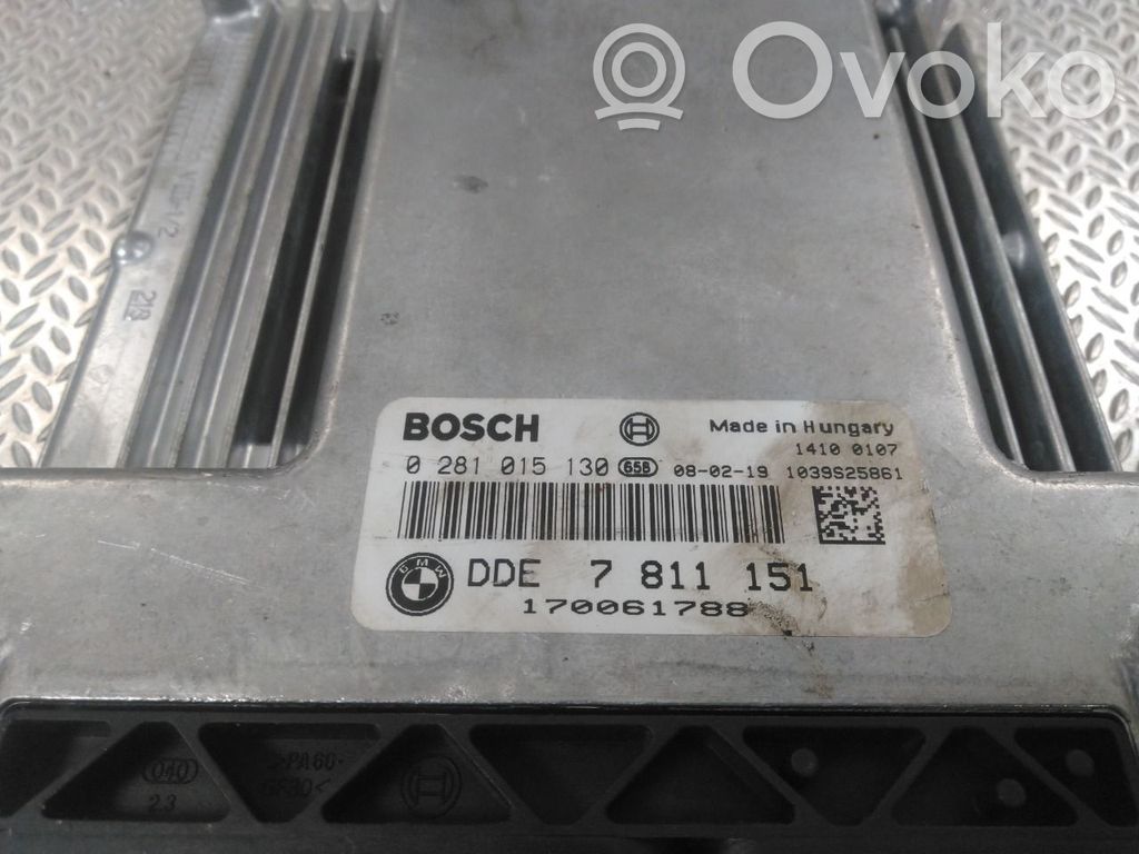 BMW 5 E60 E61 Centralina/modulo motore ECU 