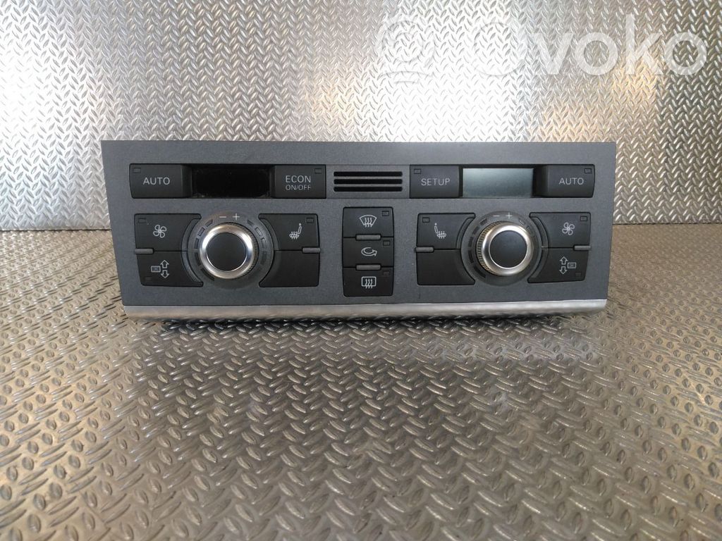 Audi A6 S6 C6 4F Console centrale, commande chauffage/clim 