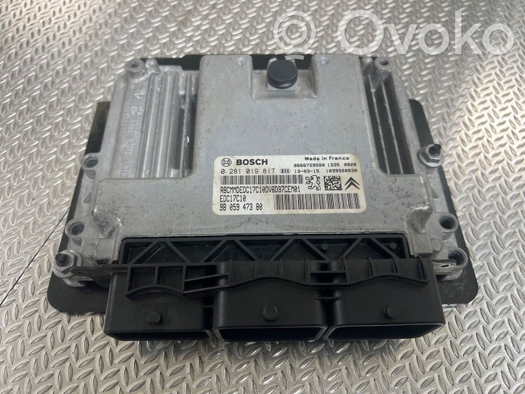Citroen Berlingo Engine control unit/module ECU 