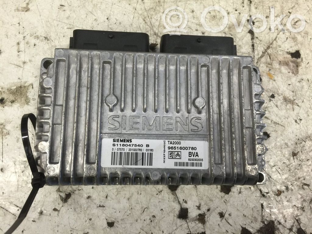 Citroen C8 Gearbox control unit/module 