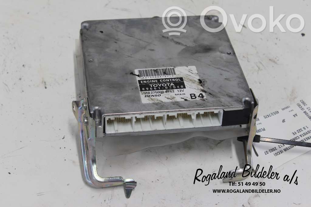 Centralina/modulo motore ECU   8966102B60,8966102B60,8966102B60