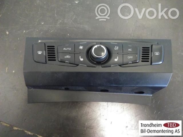 Audi A4 S4 B8 8K Console centrale, commande chauffage/clim 