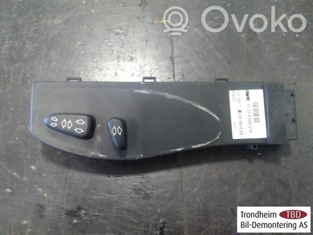 BMW X5 E53 Support bouton lève vitre porte avant 